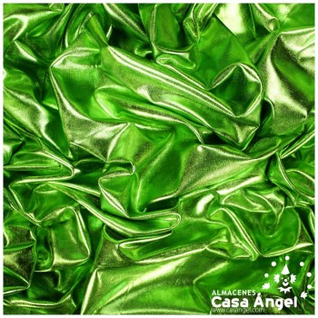 LYCRA VERDE LIMA FOIL EXTRABRILLO 150cm