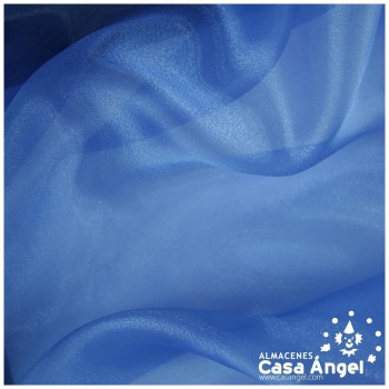 ORGANZA AZUL MARINO CRISTAL SERIE PAOLA 150cm