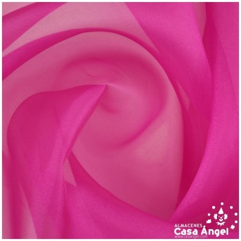 ORGANZA FUCSIA OSCURO CRISTAL SERIE PAOLA 150cm