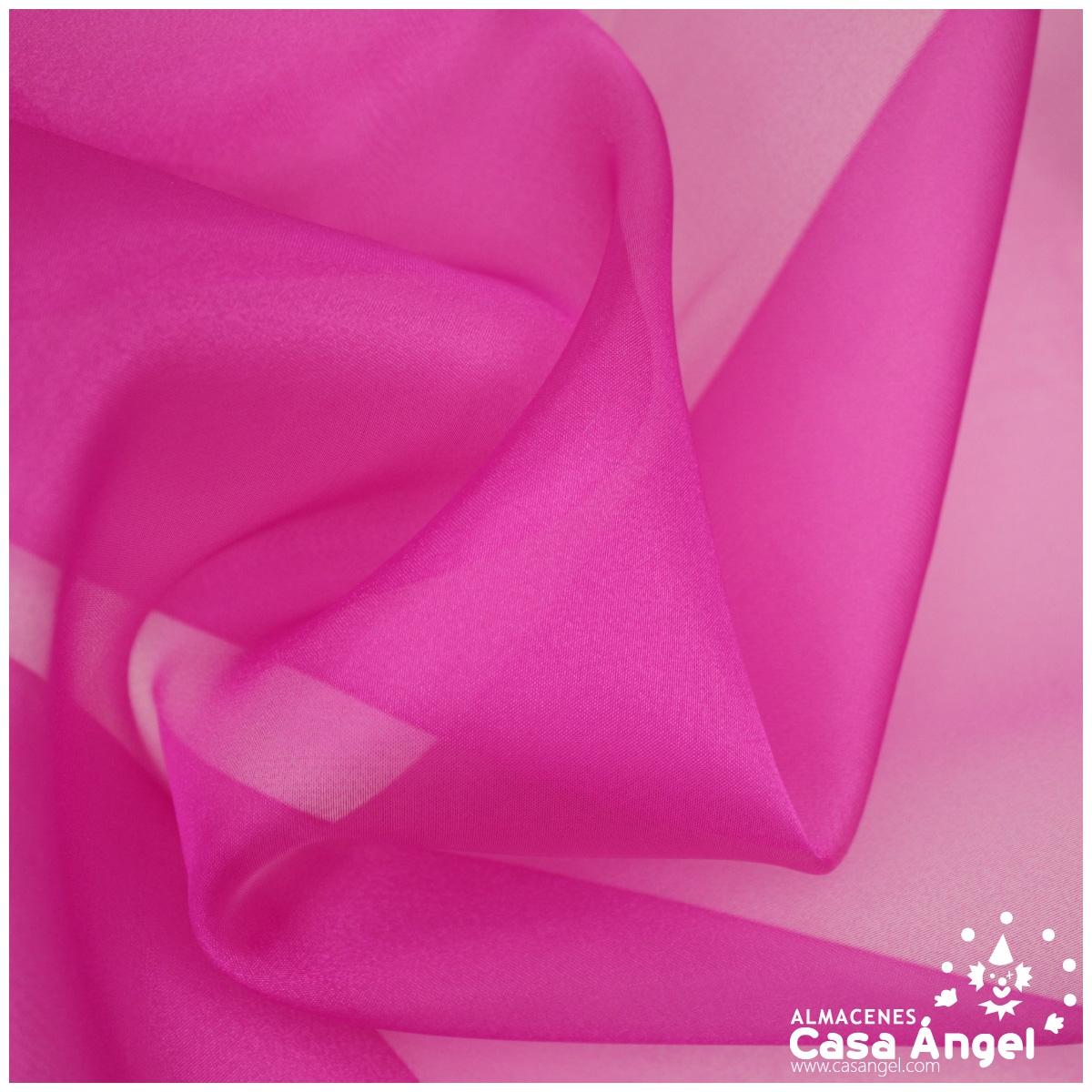 ORGANZA ROSA BUGANVILLA CRISTAL SERIE PAOLA 150cm