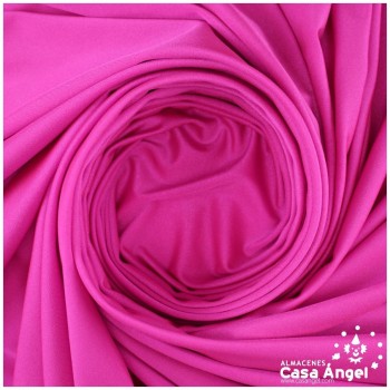 TELA LYCRA LISA BRILLANTE FUCSIA FRAMBUESA 150cm