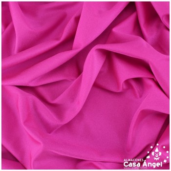 TELA LYCRA LISA BRILLANTE FUCSIA FRAMBUESA 150cm