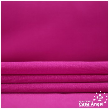 TELA LYCRA LISA BRILLANTE FUCSIA FRAMBUESA 150cm