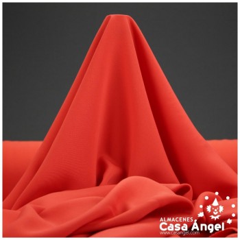 CREPE NARANJA CORAL MATE SERIE DAMA 150cm