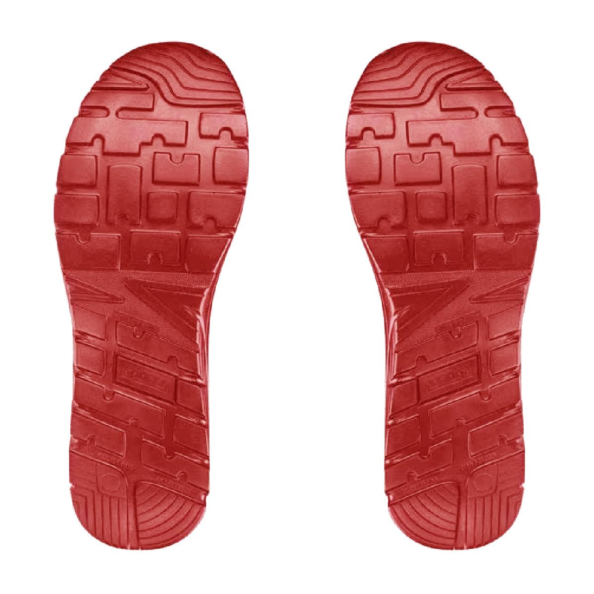 Zapatillas de Seguridad SPARCO Nitro - S3 - Rojo y Negro