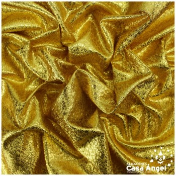 TELA TOPAZ TEXTURIZADA ORO BRILLANTE 150cm