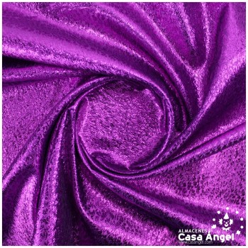 TELA TOPAZ TEXTURIZADA MORADO BRILLANTE 150cm