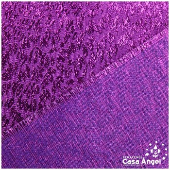 TELA TOPAZ TEXTURIZADA MORADO BRILLANTE 150cm