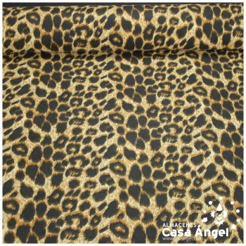 FIELTRO ACRÍLICO ESTAMPADO LEOPARDO 90cm