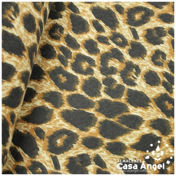 FIELTRO ACRÍLICO ESTAMPADO LEOPARDO 90cm