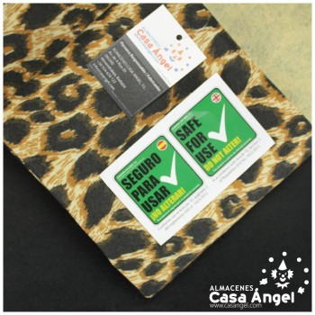 FIELTRO ACRÍLICO ESTAMPADO LEOPARDO 90cm