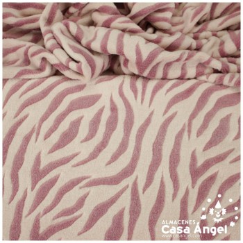 CORALINA ESTAMPADO TIGRE ROSA 150cm