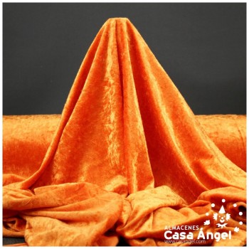 TELA MARTELÉ ELÁSTICA NARANJA MANDARINA 150cm