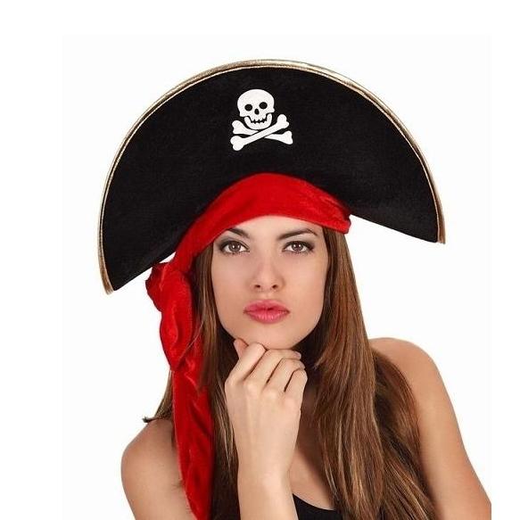 Sombrero Pirata Mujer✓ por sólo 3.15 €. Tienda Online. Envío en 24h.  . ✓. Artículos de decoración para Fiestas.