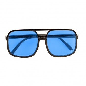 GAFAS DE HIP HOP DE LOS 90 CON LENTES AZUL