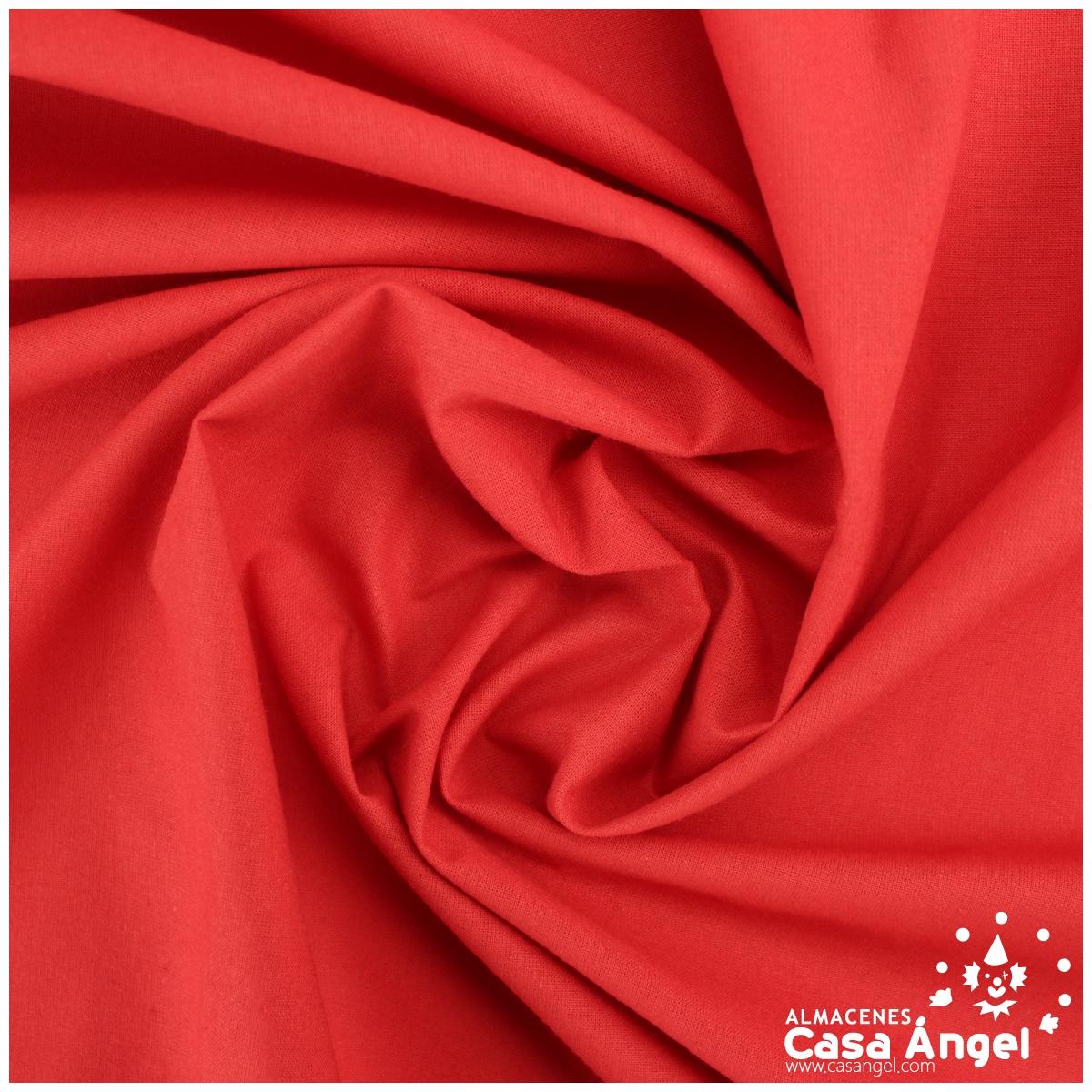 tela roja con estampado 100% algodón 1,15 cm de largo - Mi Tieta Preferida