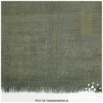 TELA ARPILLERA GRIS YUTE 150cm