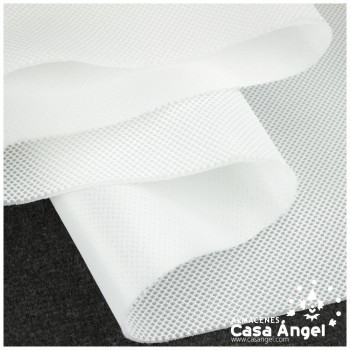 TELA MESH BLANCO 3D TRANSPIRABLE 160cm