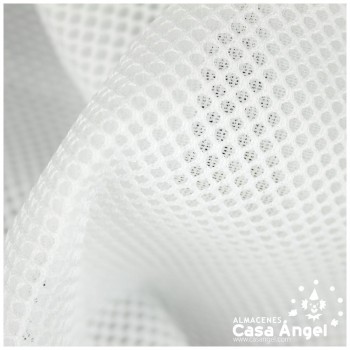 TELA MESH BLANCO 3D TRANSPIRABLE 160cm