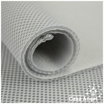 TELA MESH GRIS 3D TRANSPIRABLE 160cm