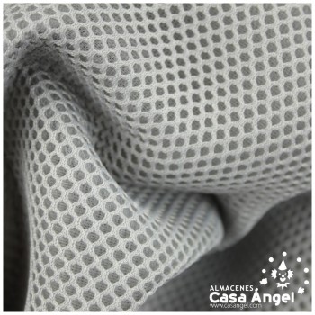 TELA MESH GRIS 3D TRANSPIRABLE 160cm