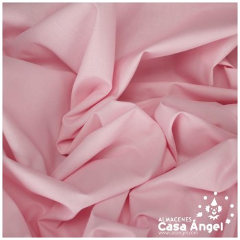 TELA PARA SÁBANAS ROSA PASTEL 100% ALGODÓN 280cm