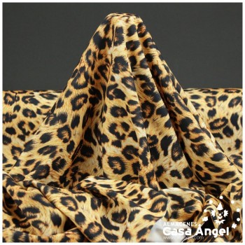 PUNTO ESTAMPADO DE LEOPARDO SERIE COLONIA 145cm