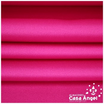 CRESPÓN ELÁSTICO FUCSIA SATINADO SERIE ALMENDRA 150cm