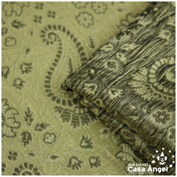 JACQUARD CACHEMIR BEIGE SERIE SASÁN 150cm