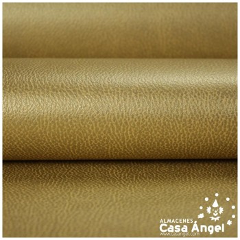 POLIPIEL CUERO ECOLÓGICO ORO SERIE KIARA 140cm