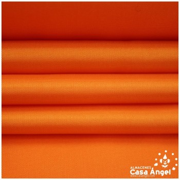 TELA DE FORRO DE ACETATO NARANJA FUEGO 140cm