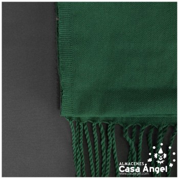 FAJA DE ALGODÓN COLOR VERDE BOTELLA  PARA COSTALEROS ADULTO 350x28cm