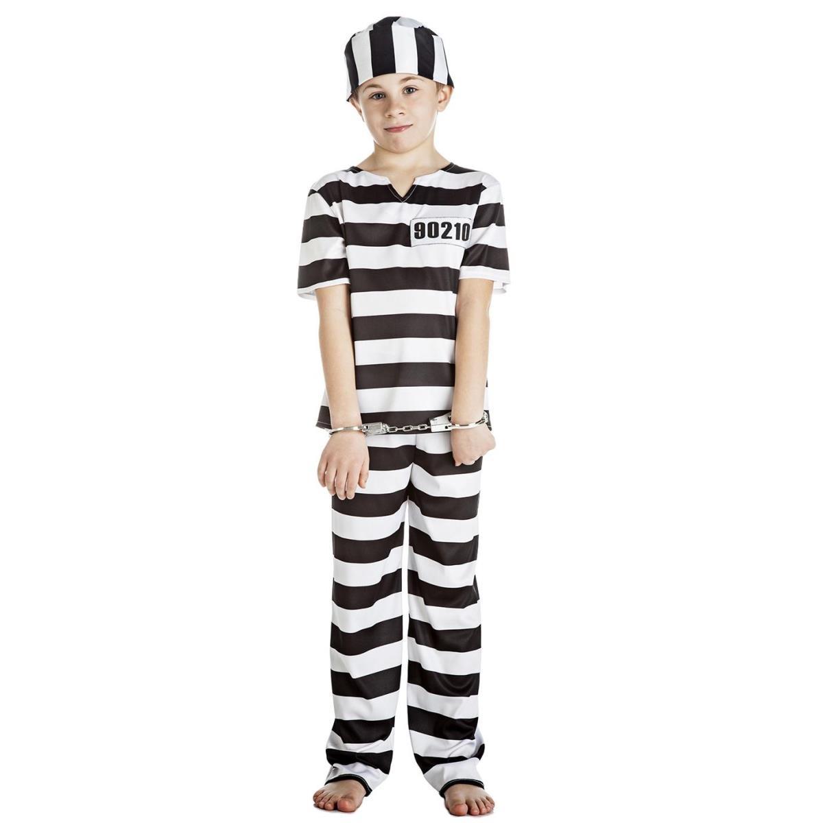 Disfraz preso para niño