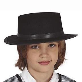 SOMBRERO CORDOBÉS NEGRO INFANTIL