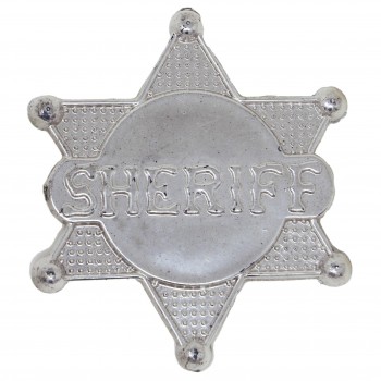 ESTRELLA SHERIFF DE PLÁSTICO 55mm