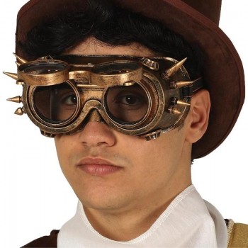 GAFAS STEAMPUNK DORADAS