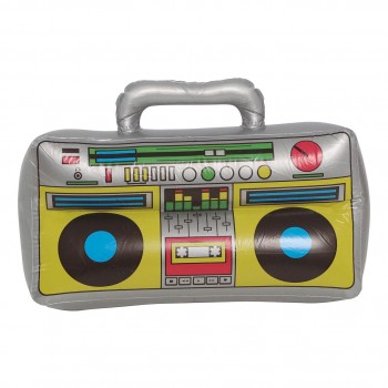 RADIO HINCHABLE 40X20cm ESTILO 80's