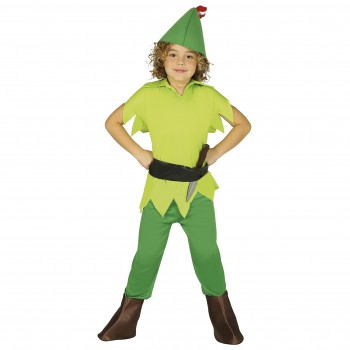 DISFRAZ ARQUERO PETER PAN INFANTIL