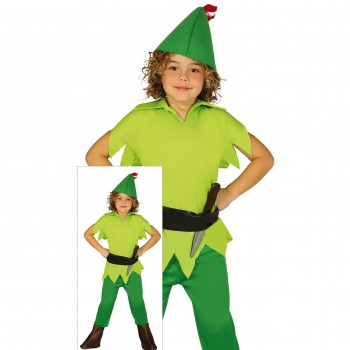 DISFRAZ ARQUERO PETER PAN INFANTIL