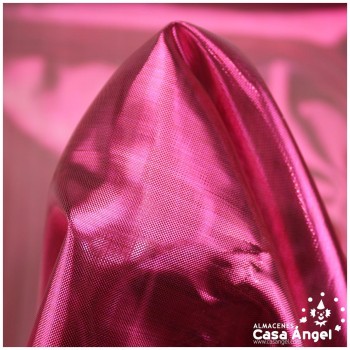 ORGANZA LAMÉ FUCSIA METALIZADO EXTRA BRILLO SERIE BLOOM 150cm