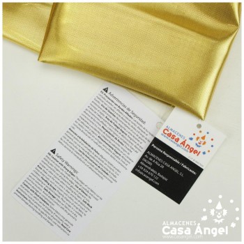 ORGANZA LAMÉ ORO METALIZADO EXTRA BRILLO SERIE BLOOM 150cm