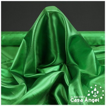 ORGANZA LAMÉ VERDE METALIZADO EXTRA BRILLO SERIE BLOOM 150cm