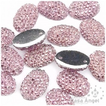 PIEDRAS OVALADAS PLÁSTICO RUGOSO 14mm BOLSA 25uds