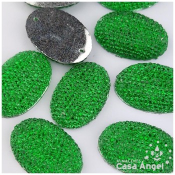 PIEDRAS OVALADAS PLÁSTICO RUGOSO 28mm BOLSA 10uds