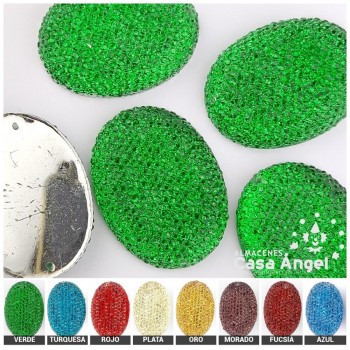 PIEDRAS OVALADAS PLÁSTICO RUGOSO 32mm BOLSA 5uds